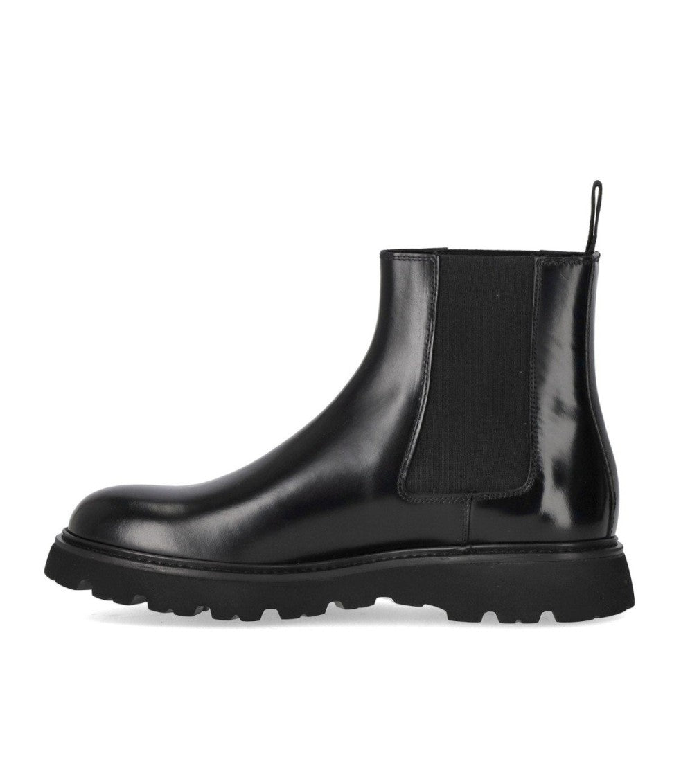 Doucal's Horse Black Chelsea Boot