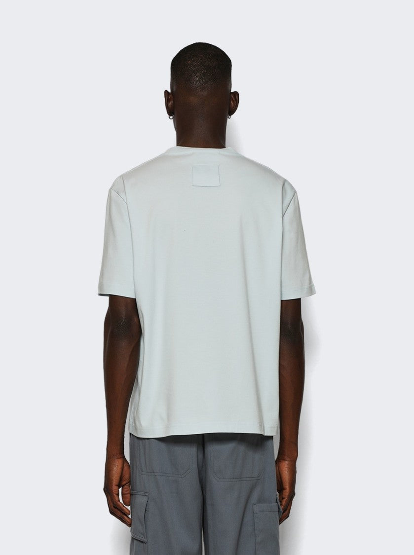 Lanvin Bouclette Logo T-Shirt Chambray