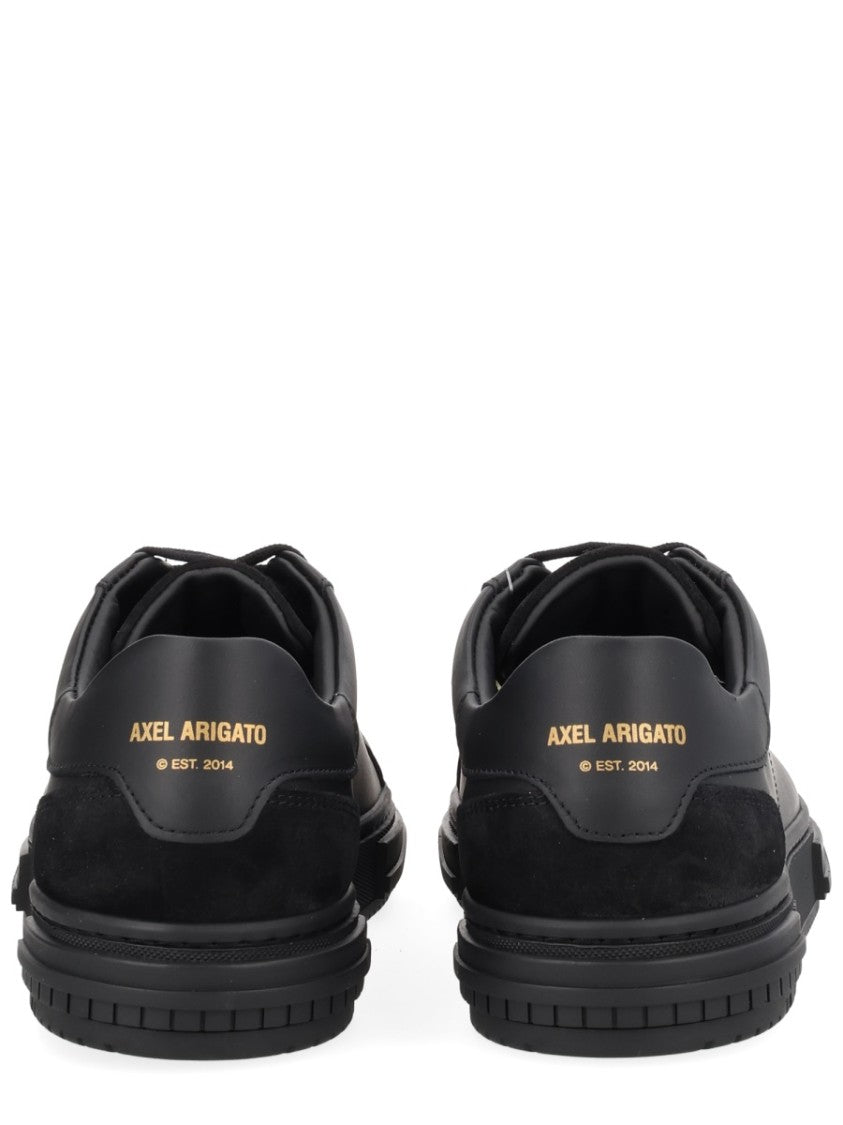 Axel Arigato Atlas Suede Accents Gold Branding Sneakers