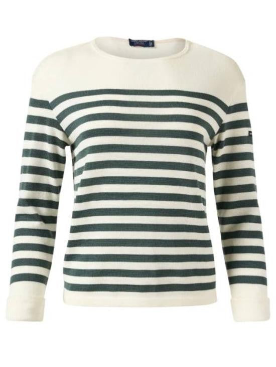 Saint James Nautical-Inspired Stripe Wool Sweater