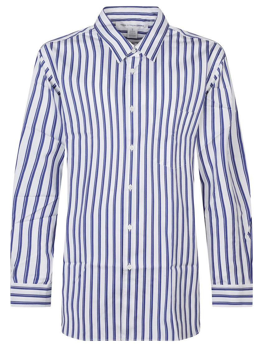 Comme Des Garçons Classic Striped Button-Down Shirt