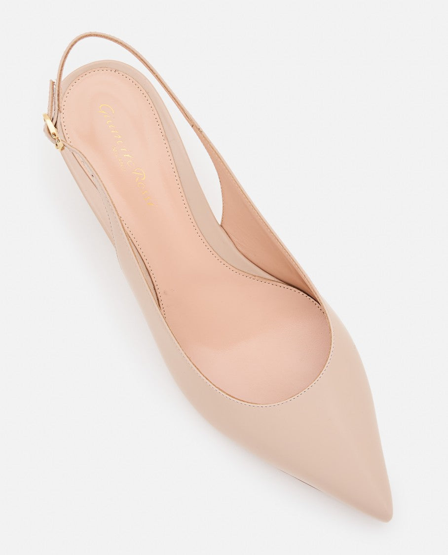 Gianvito Rossi Tokio Piper Slingback 45 Shoes