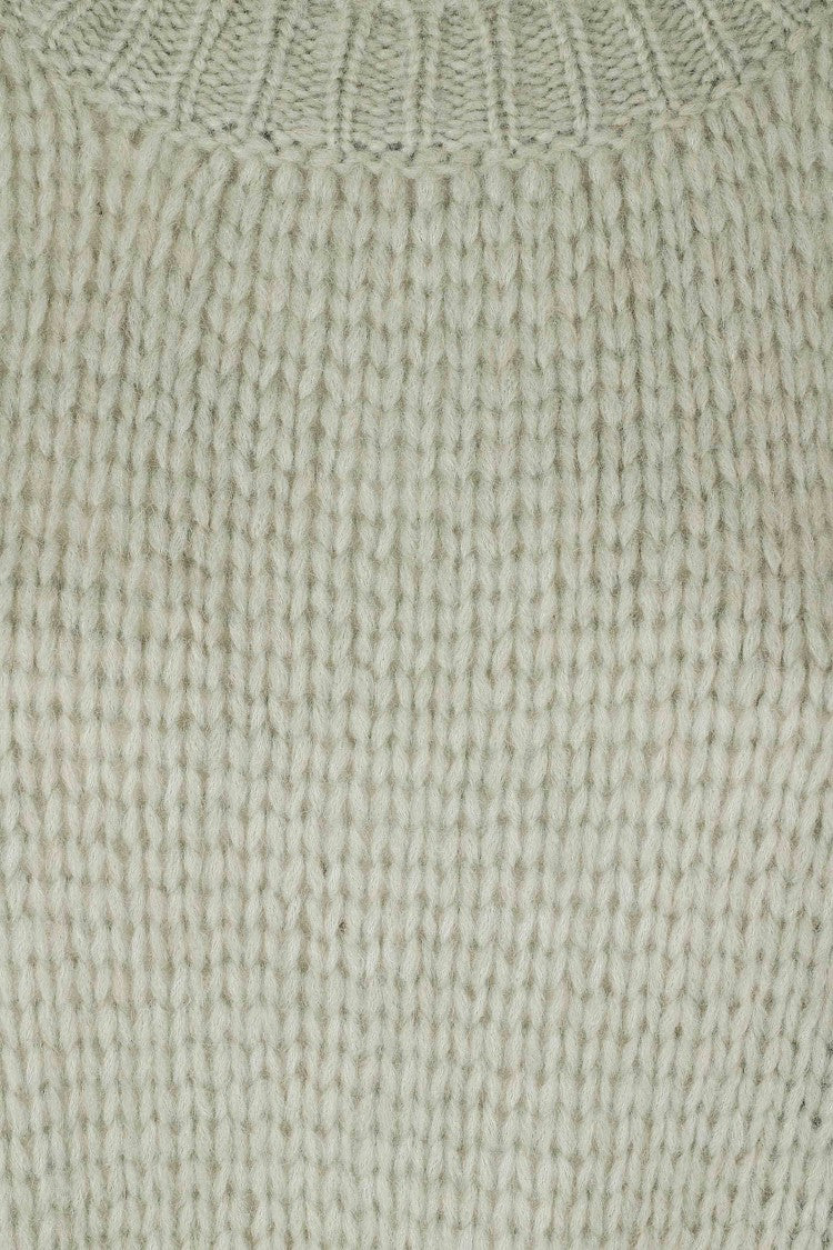 Roberto Collina Sage Crew-Neck Sweater With Ribbed Trim And Cozy Fit