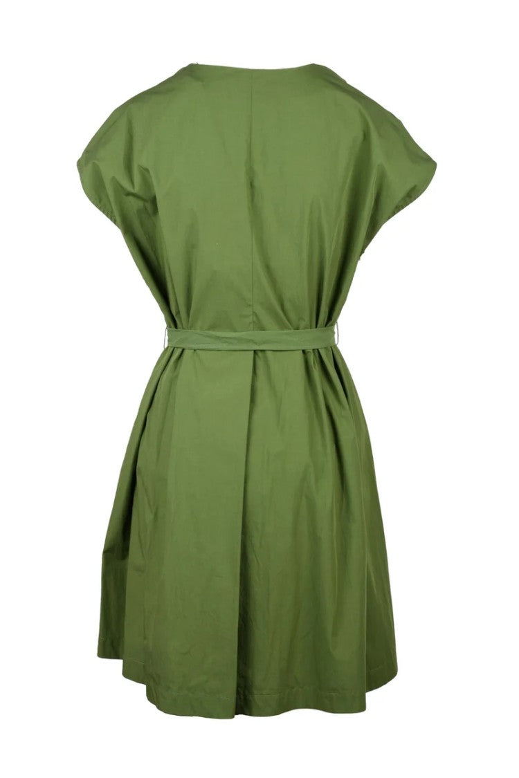 Max Mara Mitico Tunic Dress - Bottle Green