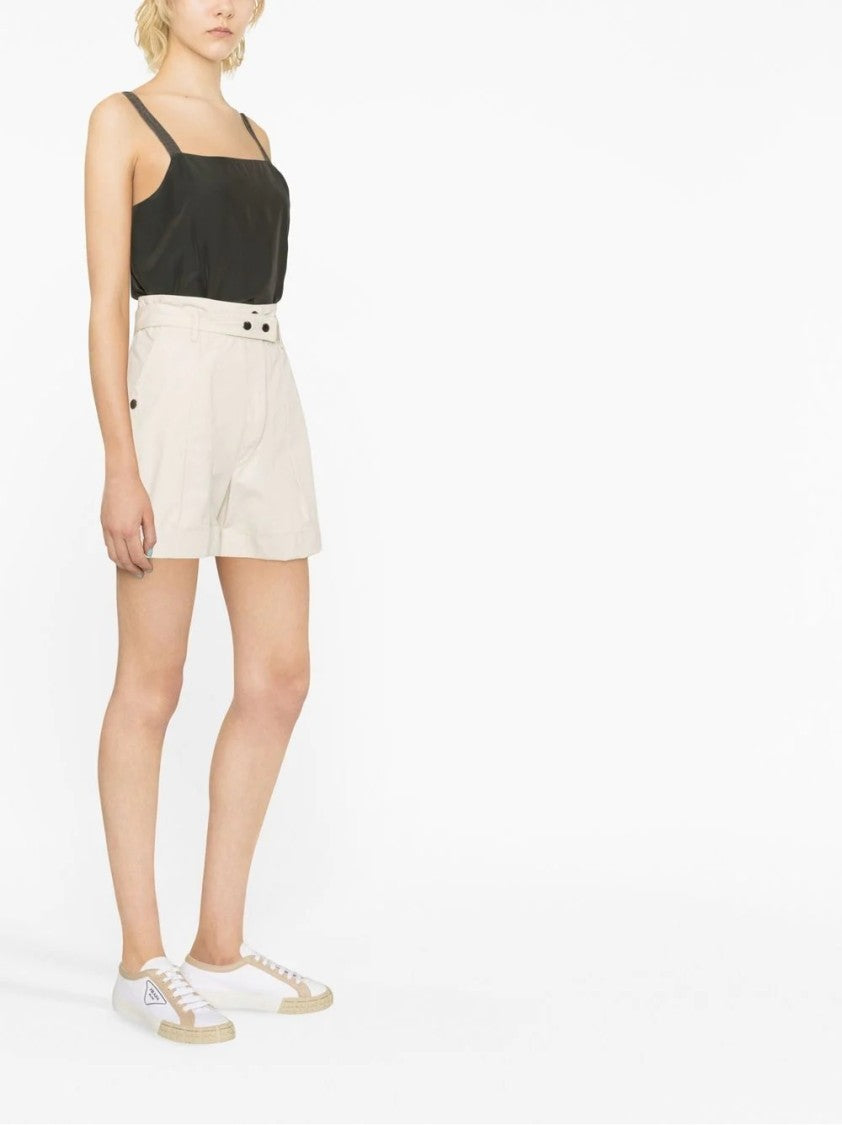 Fabiana Filippi Silk Blend Top With Design And Sparkling Straps