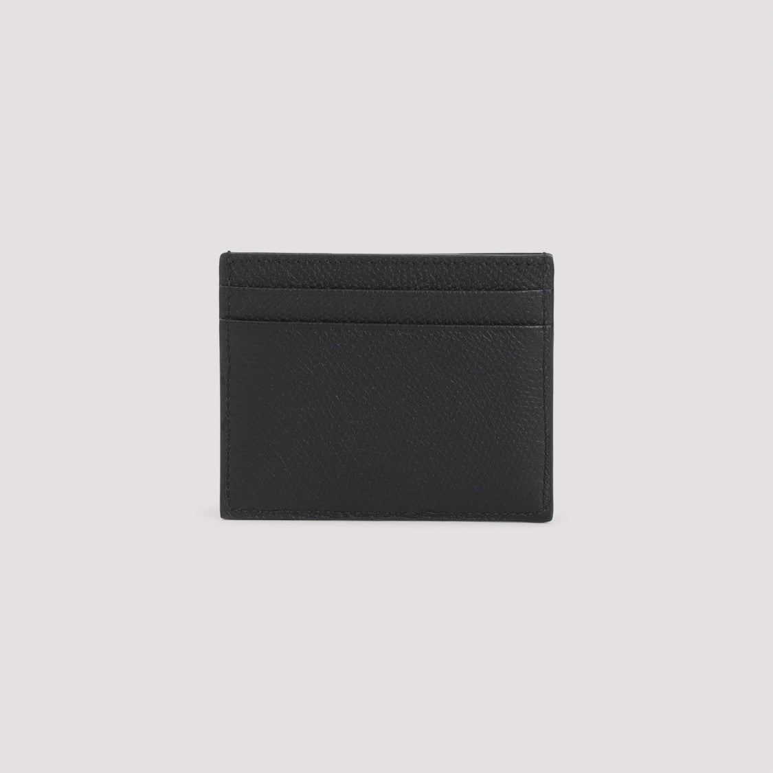 Valentino Black Grained Leather Wallet