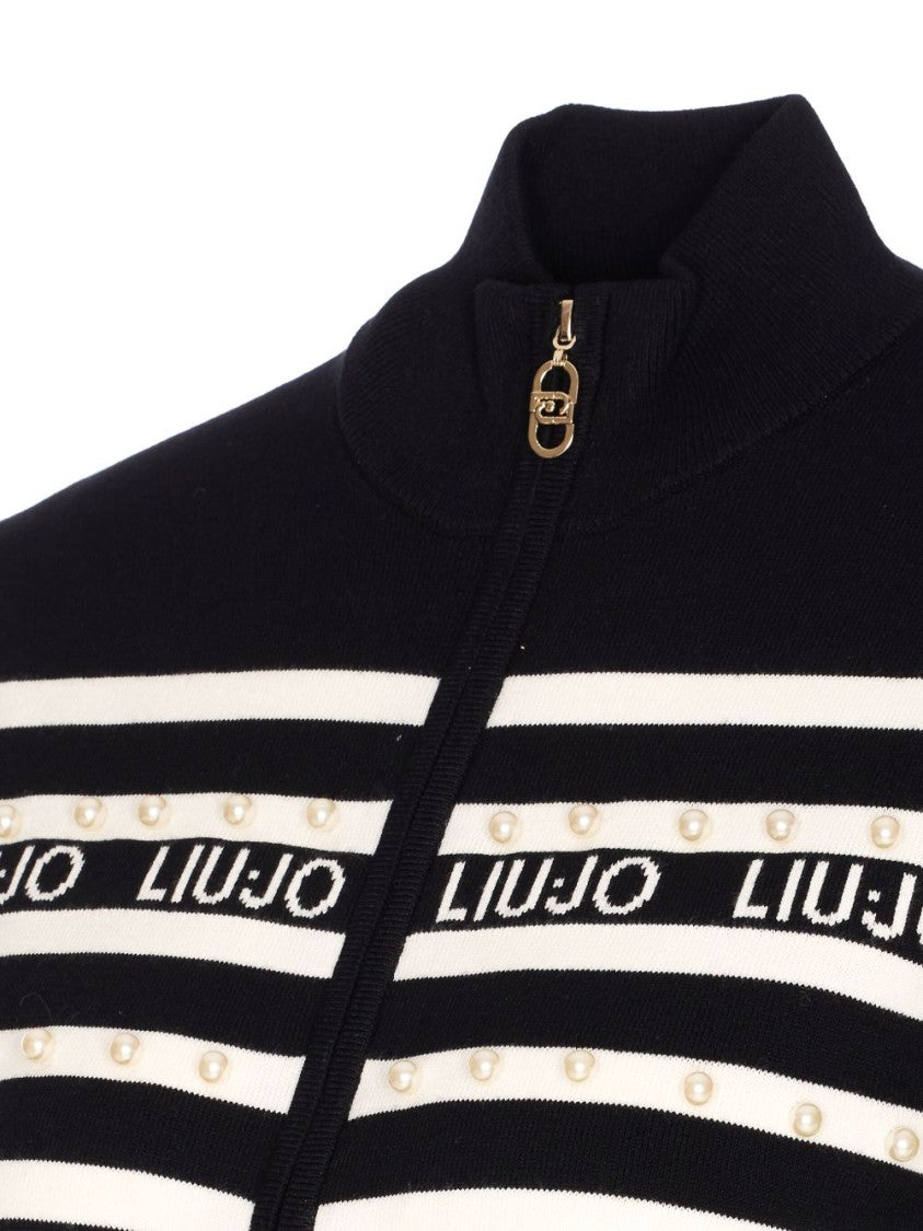 Liu Jo Horizontal Striped Liu Jo Sweater