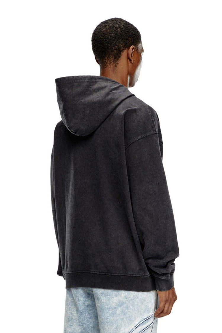 Diesel Multicolor Cotton Diesel Sweatshirt With Distinctive Logo Design