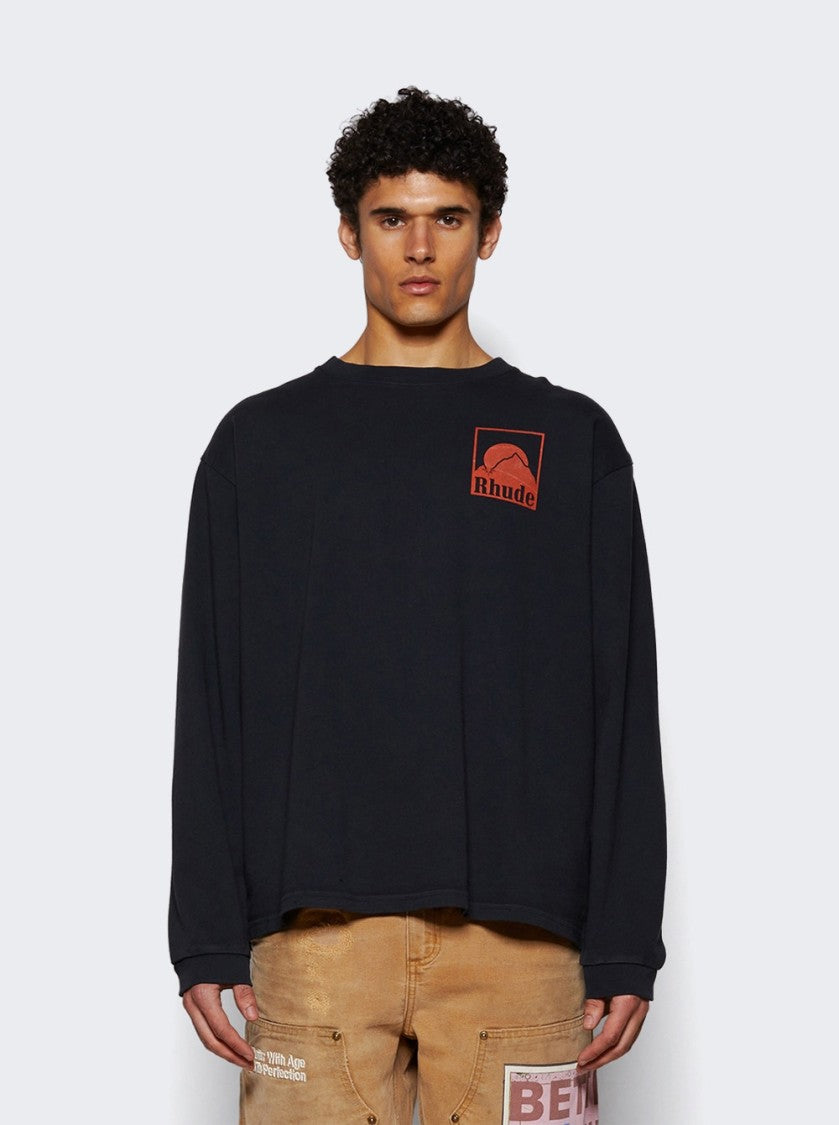 Rhude Moonlight Badge Tee Vintage Black