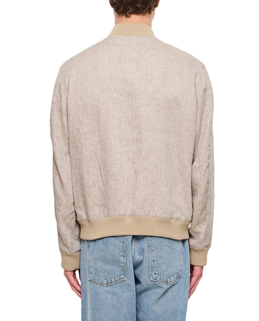 Fay Fay Bomber Jacket With Hook