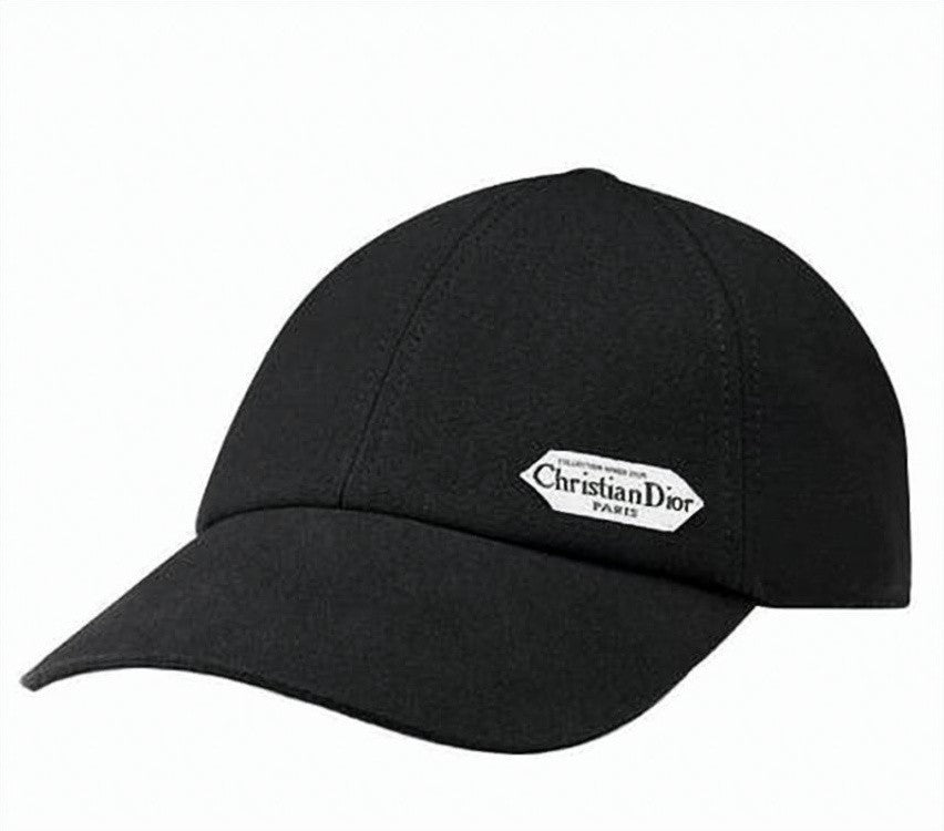 Dior Structured Cotton Baseball Cap With Design