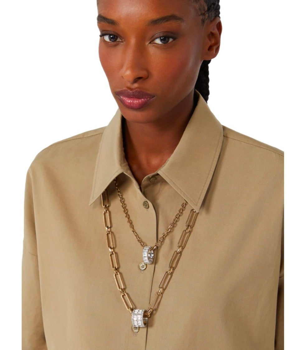 Max Mara Taranto Gold Necklace