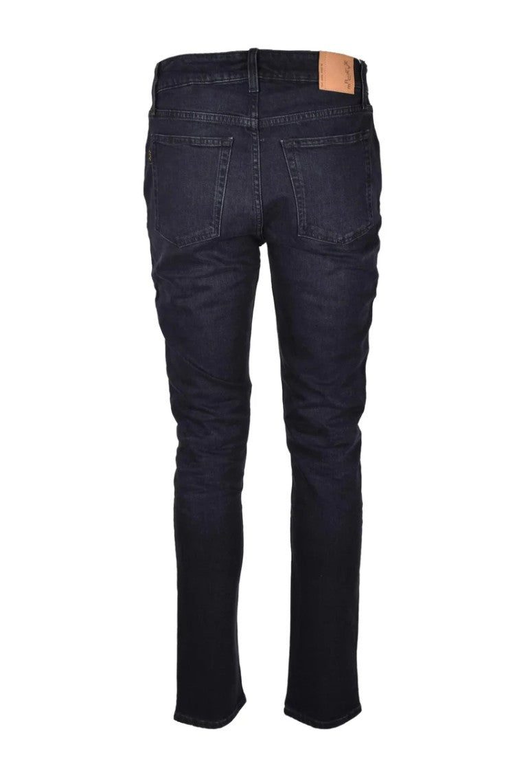 Haikure Black Slim Fit Denim Jeans