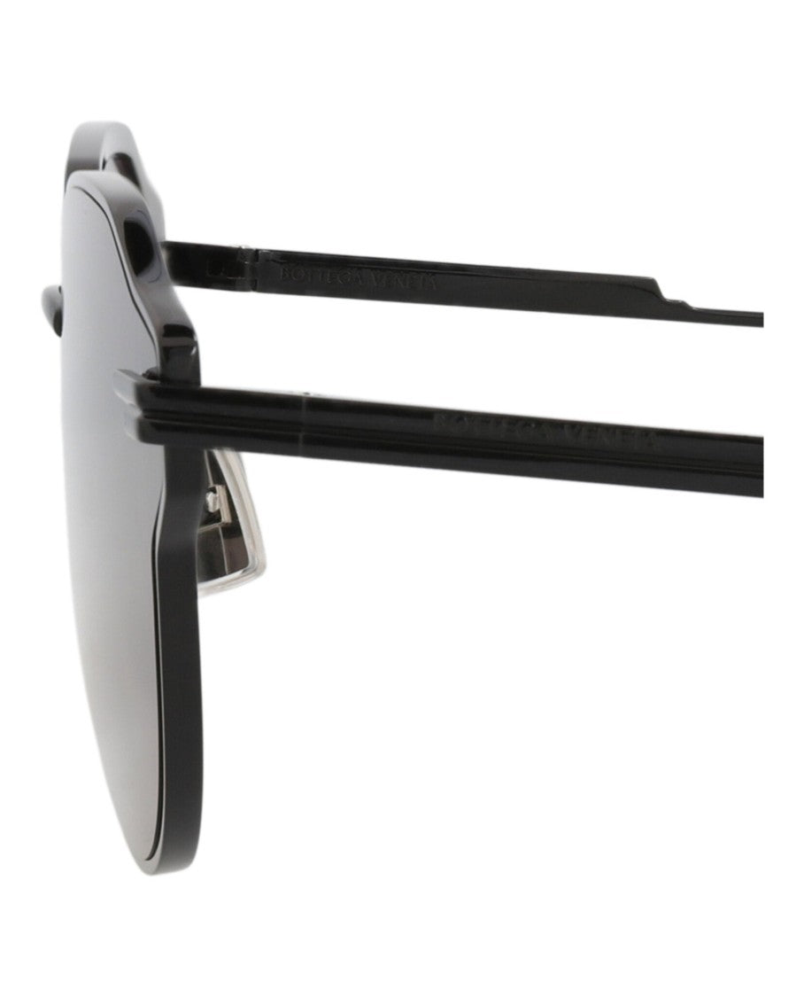 Bottega Veneta Aviator-Frame Metal Sunglasses