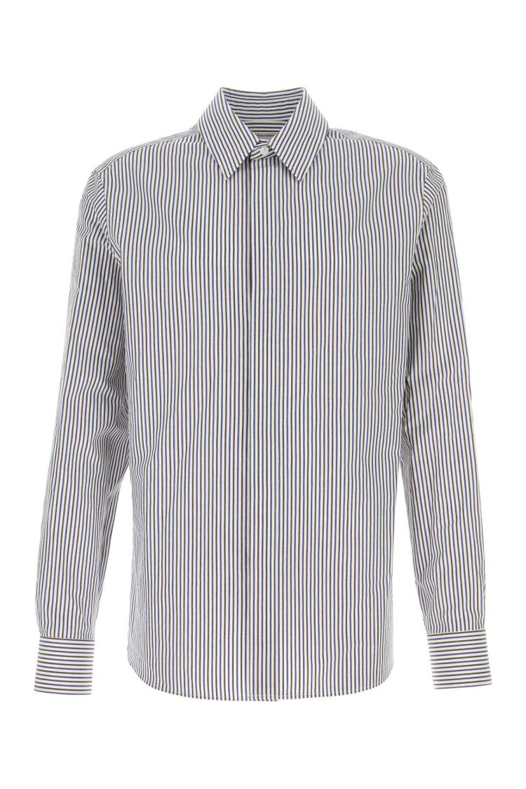 Bottega Veneta Embroidered Cotton Blend Shirt