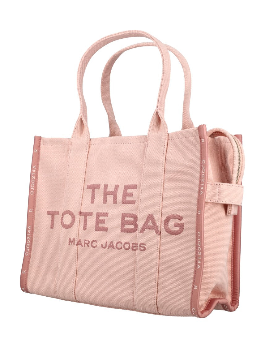 Marc Jacobs Beige Jacquard Large Tote Bag
