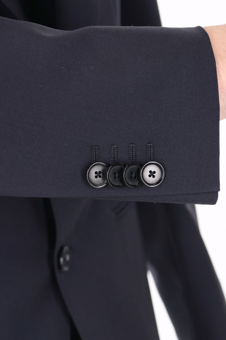 Caruso Norma Wool-Mohair Tailored Suit