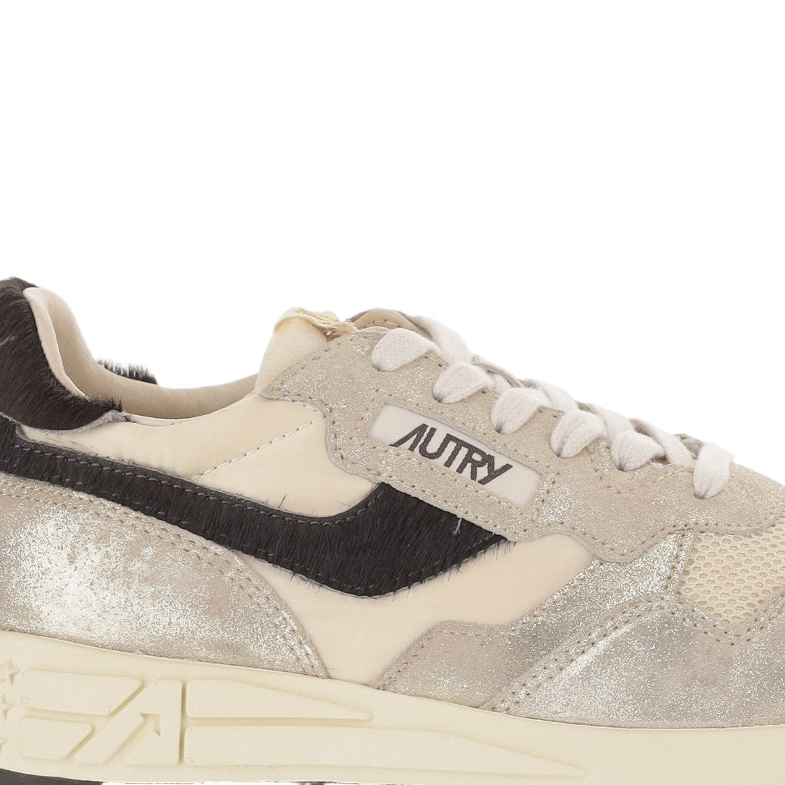 Autry Reelwind Sneakers With Multi-Textured Finish