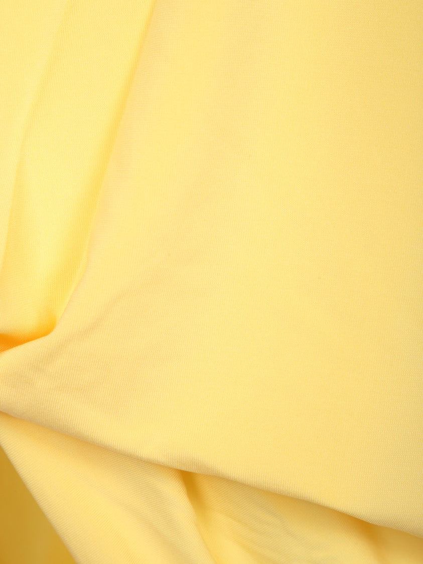 Jacquemus Draped Yellow Sleeveless Top