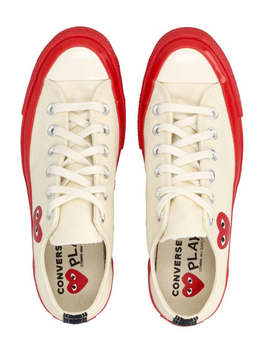 Comme Des Garçons X Converse Comme Des Garçons Play X Converse Chuck 70 Low-Top Sneakers