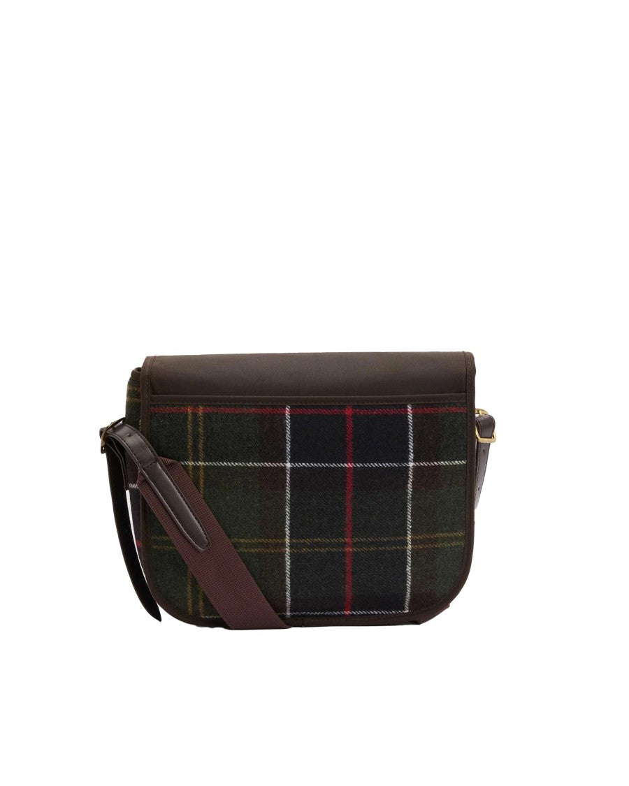 Barbour Cromarty Tartan Wool-Blend Shoulder Bag