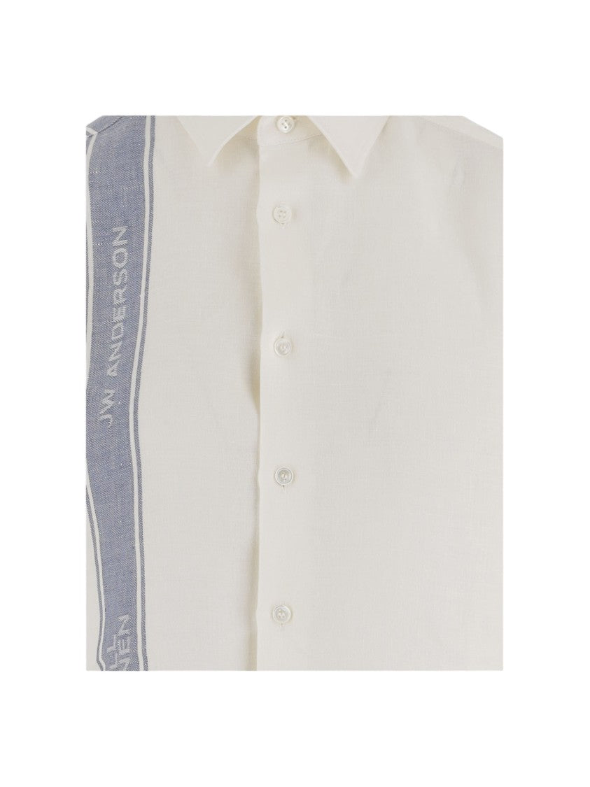 J. W. Anderson Crop Linen Shirt
