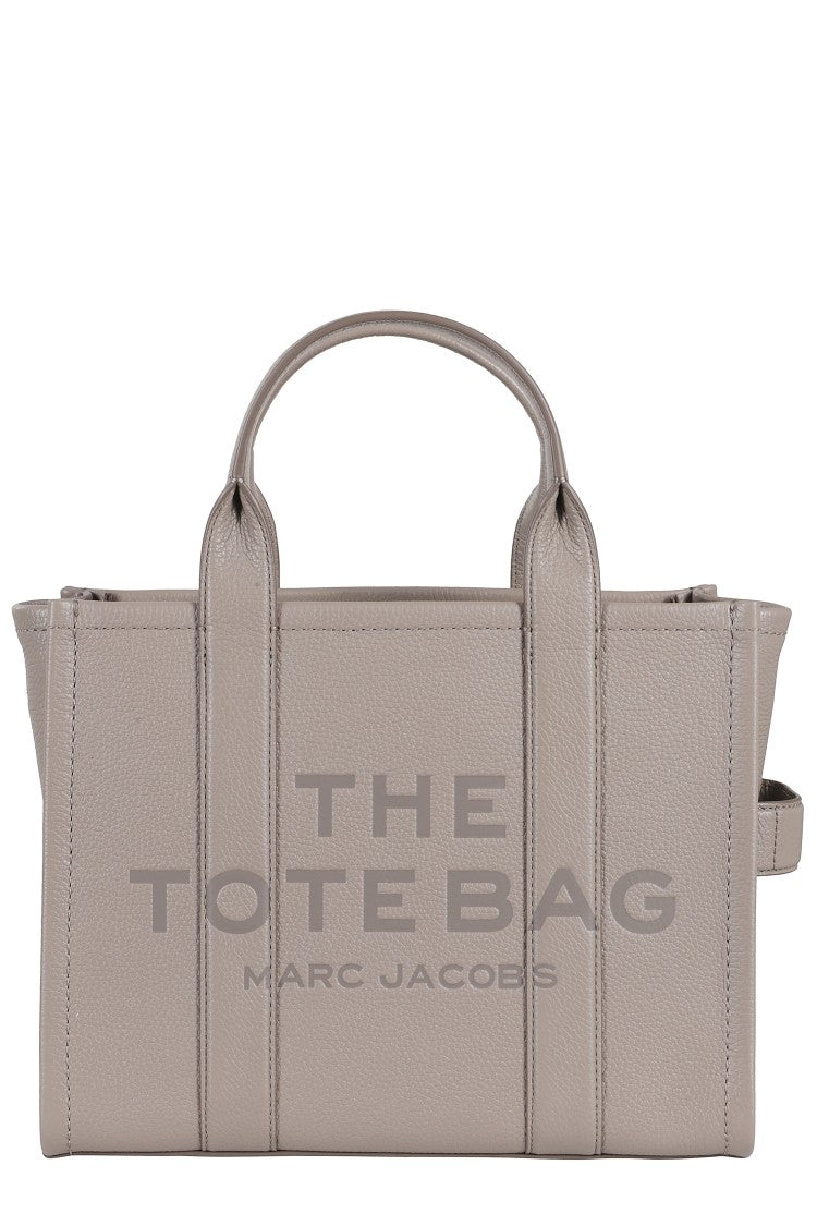 Marc Jacobs Structured Medium Tote In Full-Grain Leather