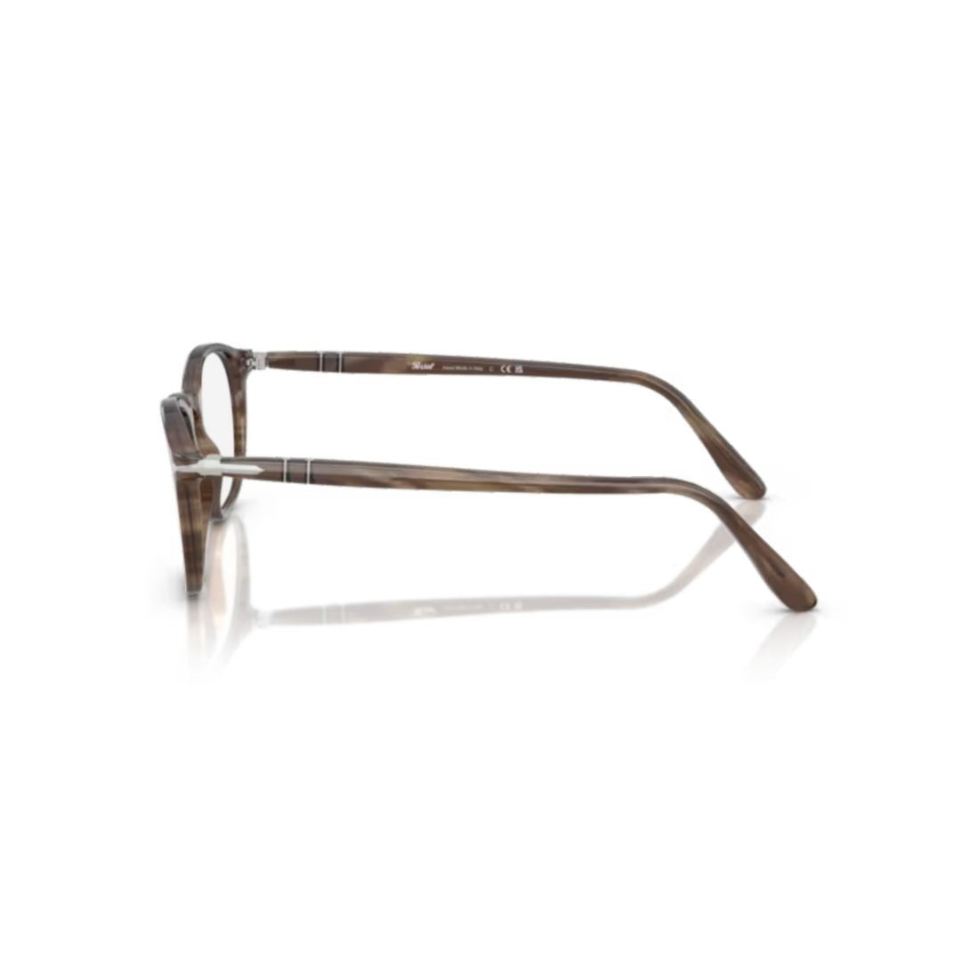 Persol 0Po3007v Rounded Acetate Sunglasses With Tortoiseshell Pattern
