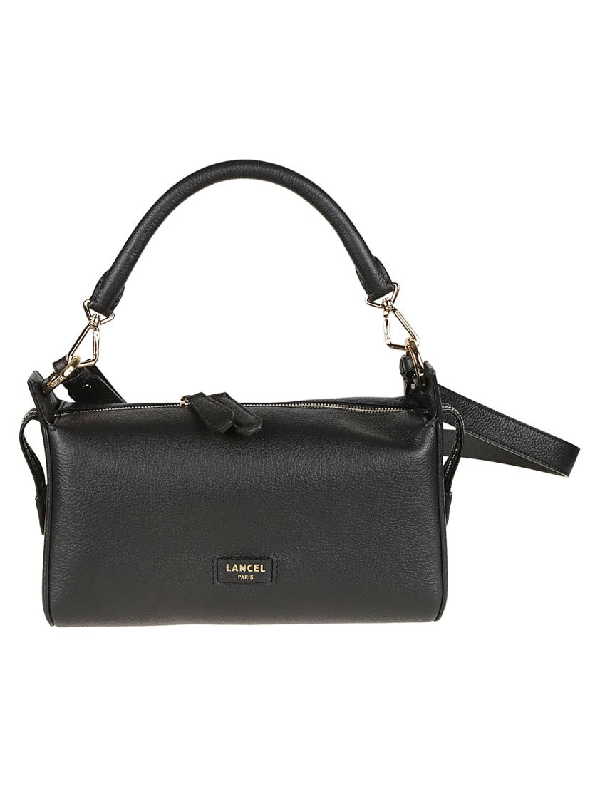 Lancel Louison Sac Hobo Medium Textured Cow Leather Hobo Bag