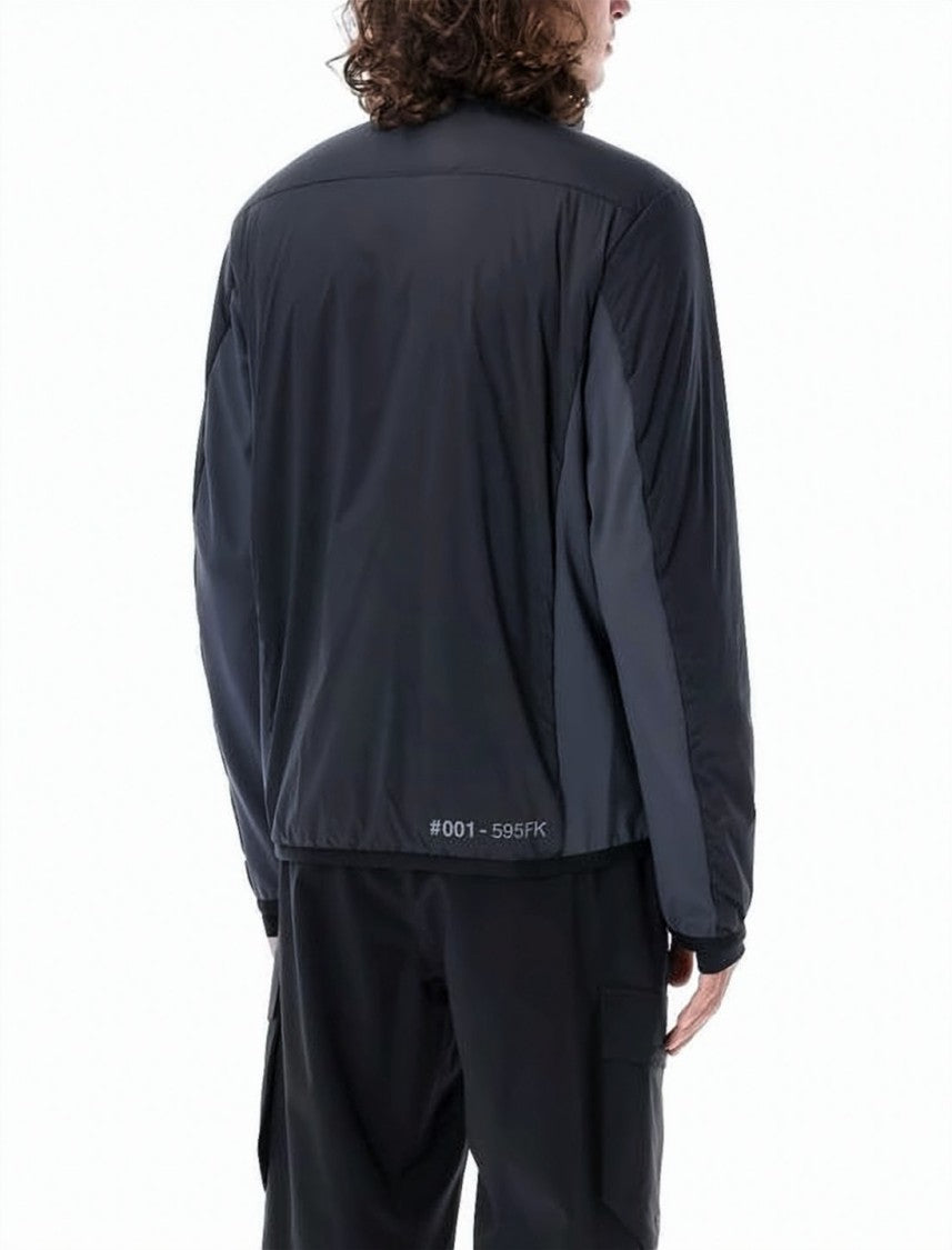 Moncler Short Padded Jacket With Quilted Front And Lightweight Insulation