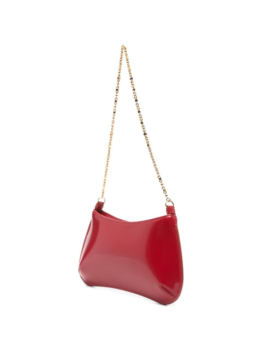 Jacquemus Red Handbag With Gold-Tone Accents