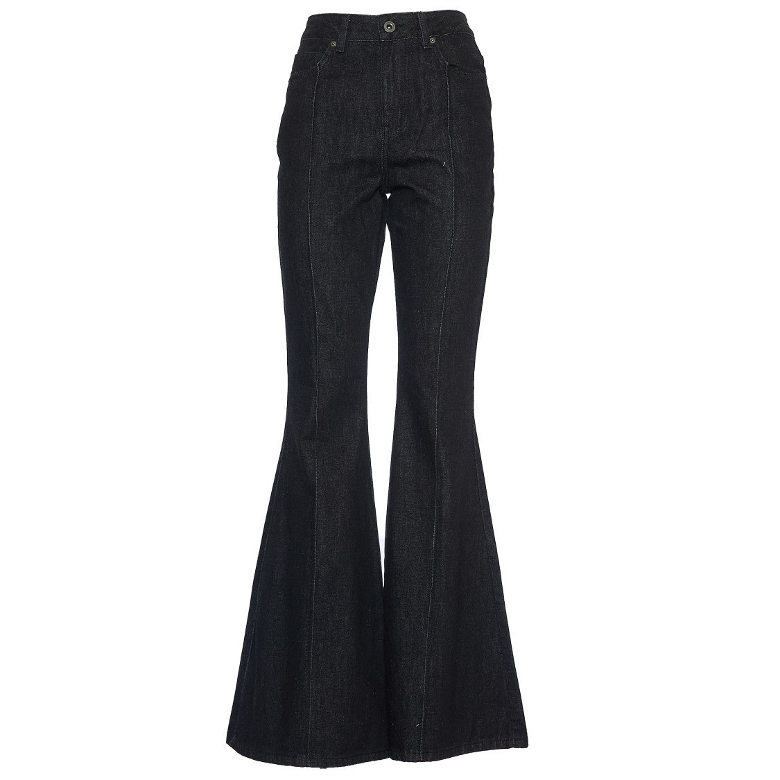 Self-Portrait High Waist Flared Jeans