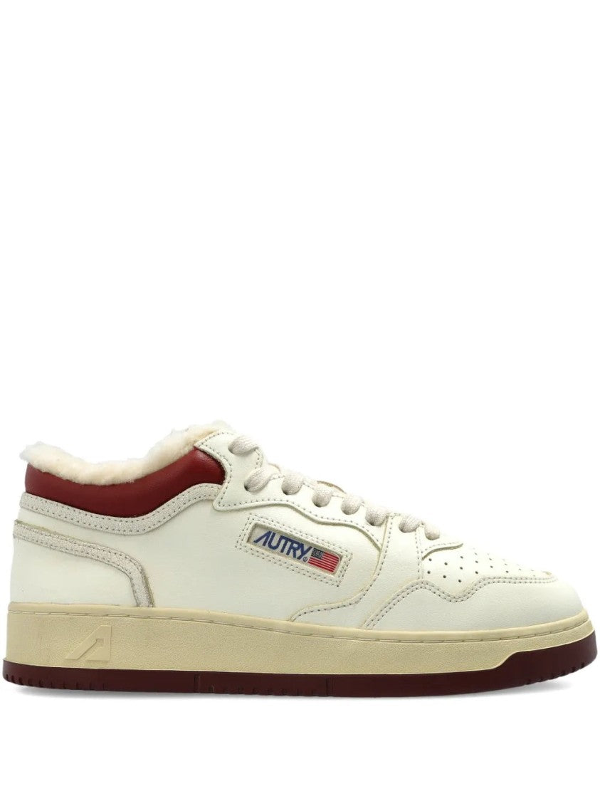 Autry Med-Way Leather Sneakers