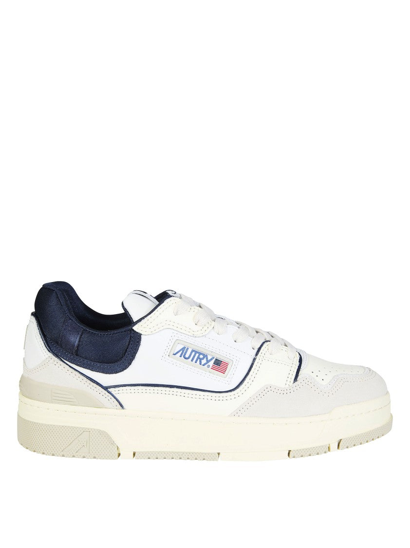 Autry Off White Clc Low Perforated Sneakers