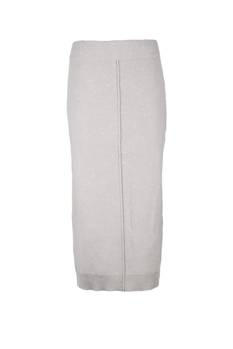 Panicale Light Grey Tube Skirt