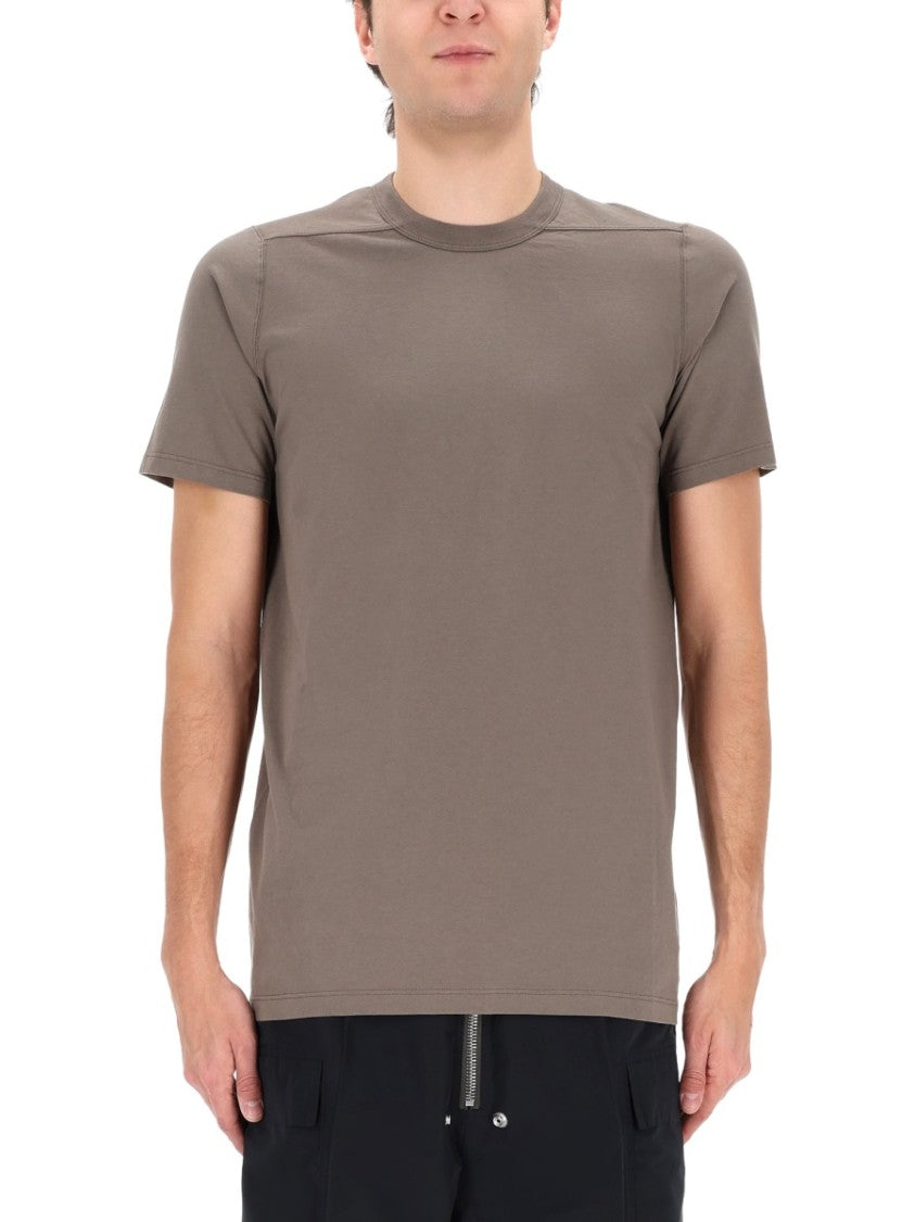 Rick Owens Level T Cotton Vertical Seam T-Shirt