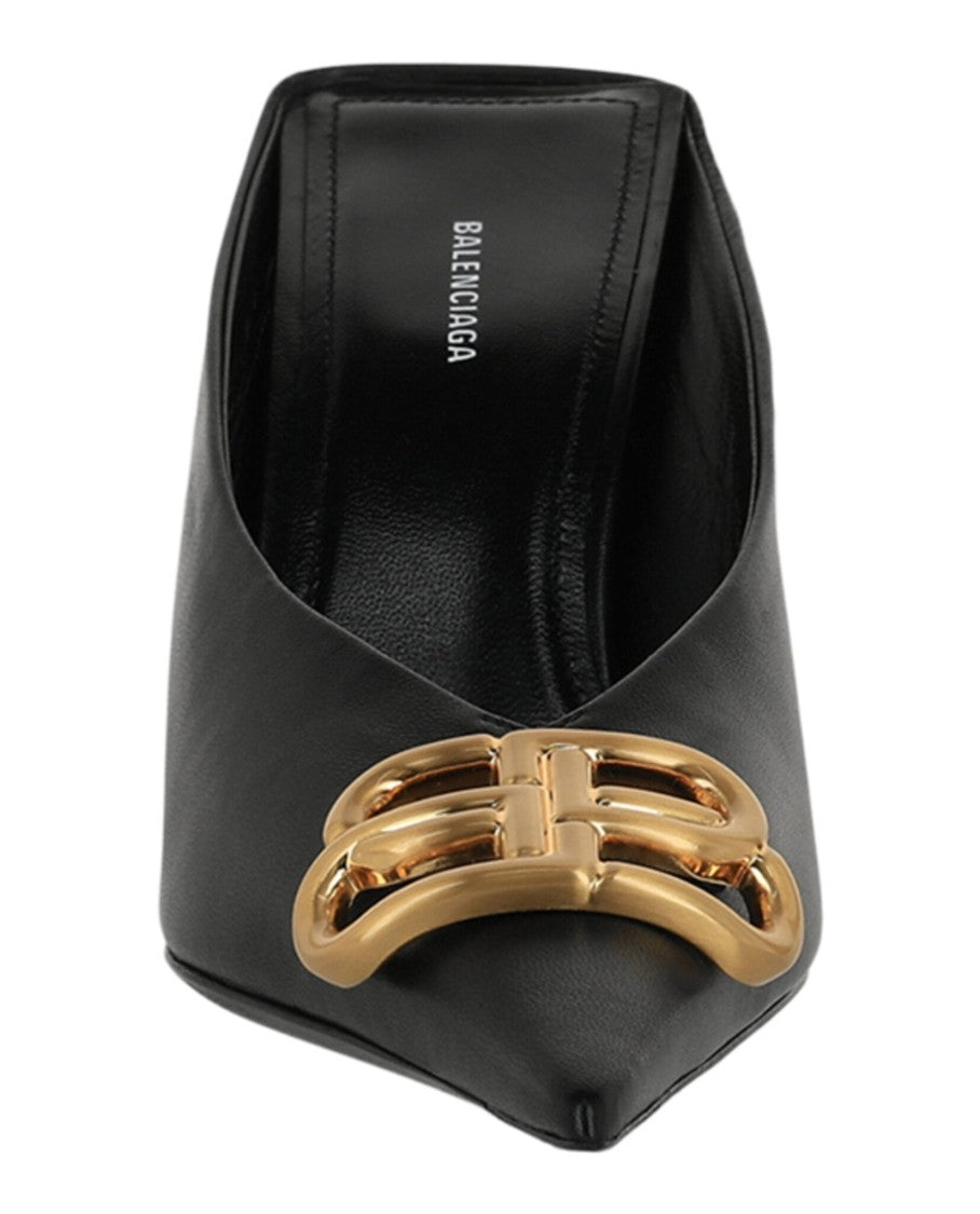 Balenciaga Square Knife Bb Mules
