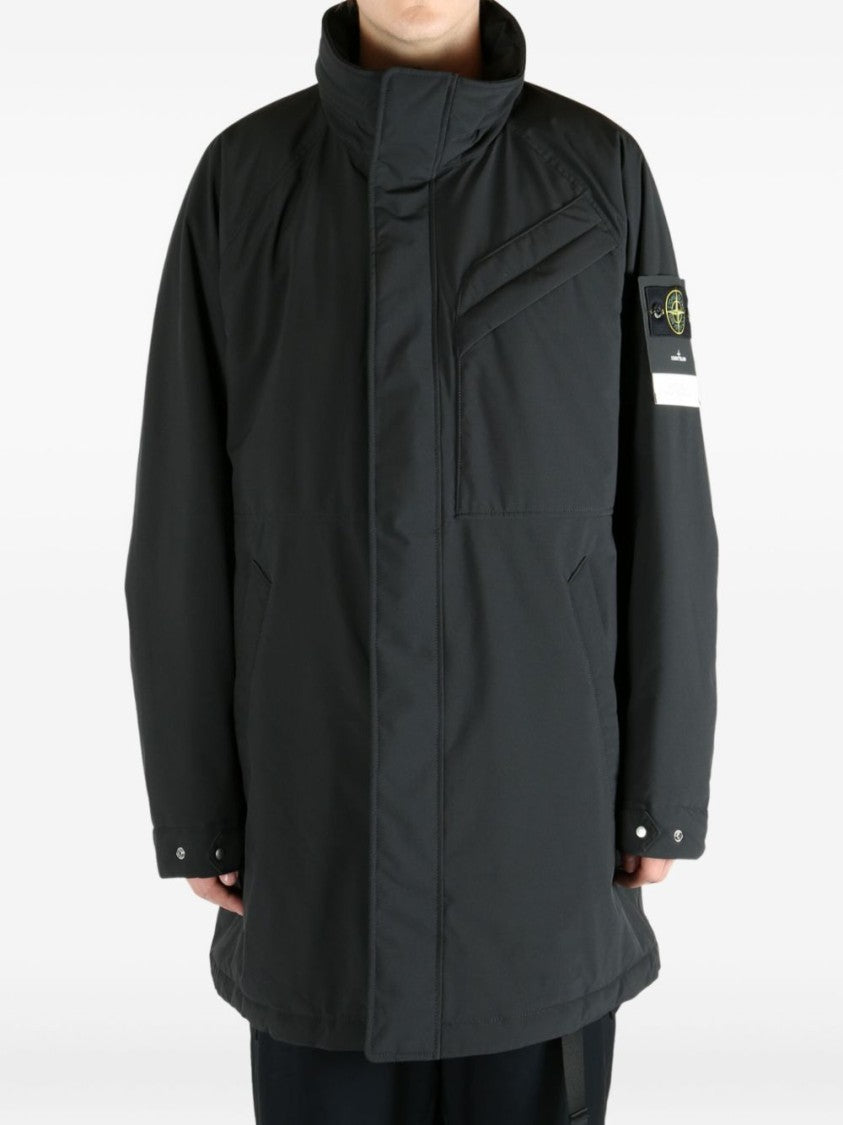 Stone Island Hooded Insulated Jacket With Primaloft Gold