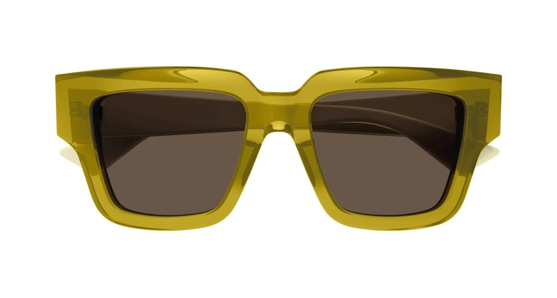Bottega Veneta Sunglasses Bottega Veneta Bv1276s 004 Yellow Yellow Brown 52/19/145