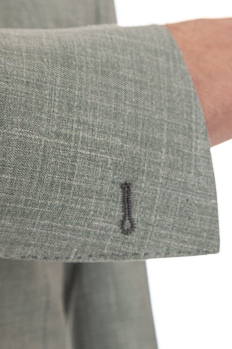Eleventy Jogger Tailored Suit Wool-Linen-Silk Loro Piana