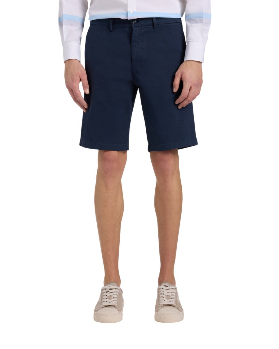 Harmont & Blaine Bermuda Shorts With Hidden Zip Closure