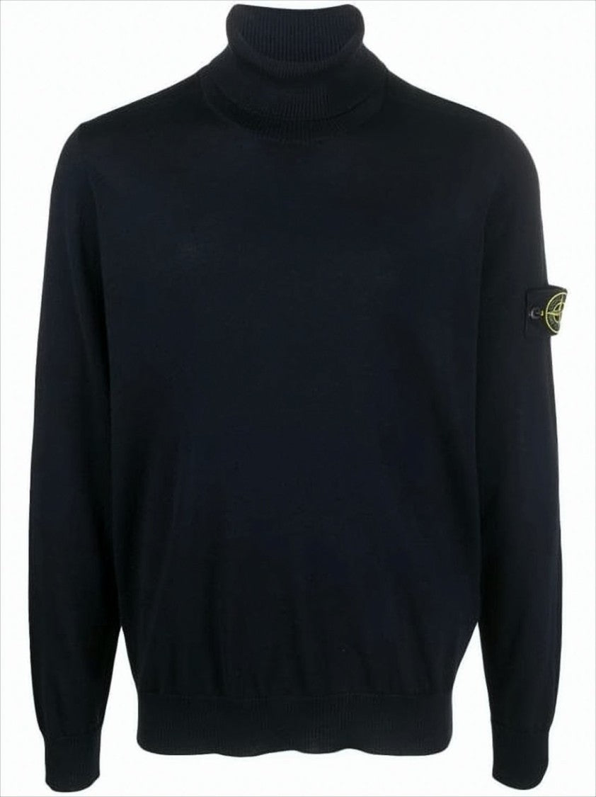 Stone Island Fine Knit Turtleneck Sweater