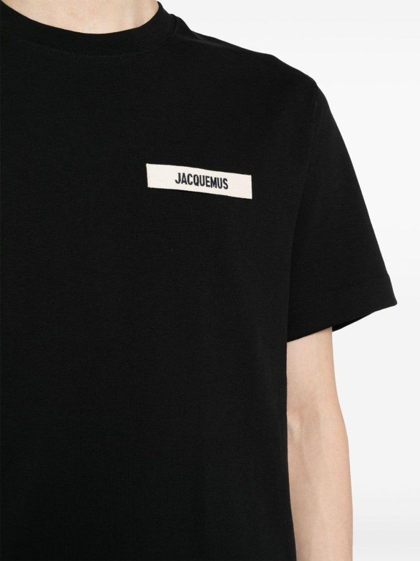 Jacquemus Minimalist Short-Sleeve T-Shirt With Crew Neckline