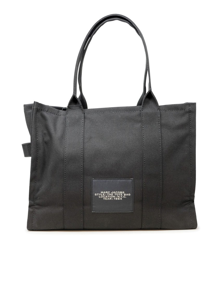 Marc Jacobs Black Canvass Large Tote