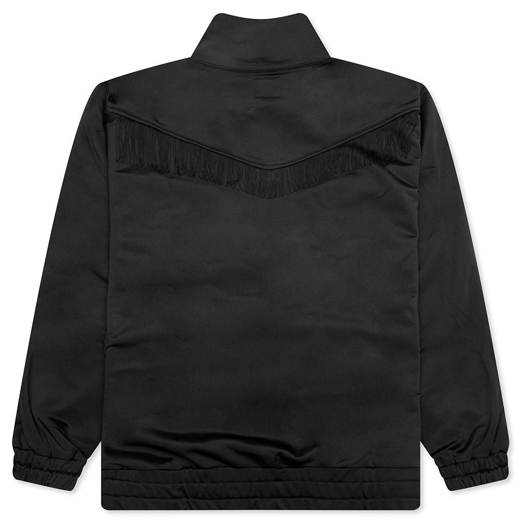 Needles Fringe Detail High Collar Jacket With Zippered Pockets