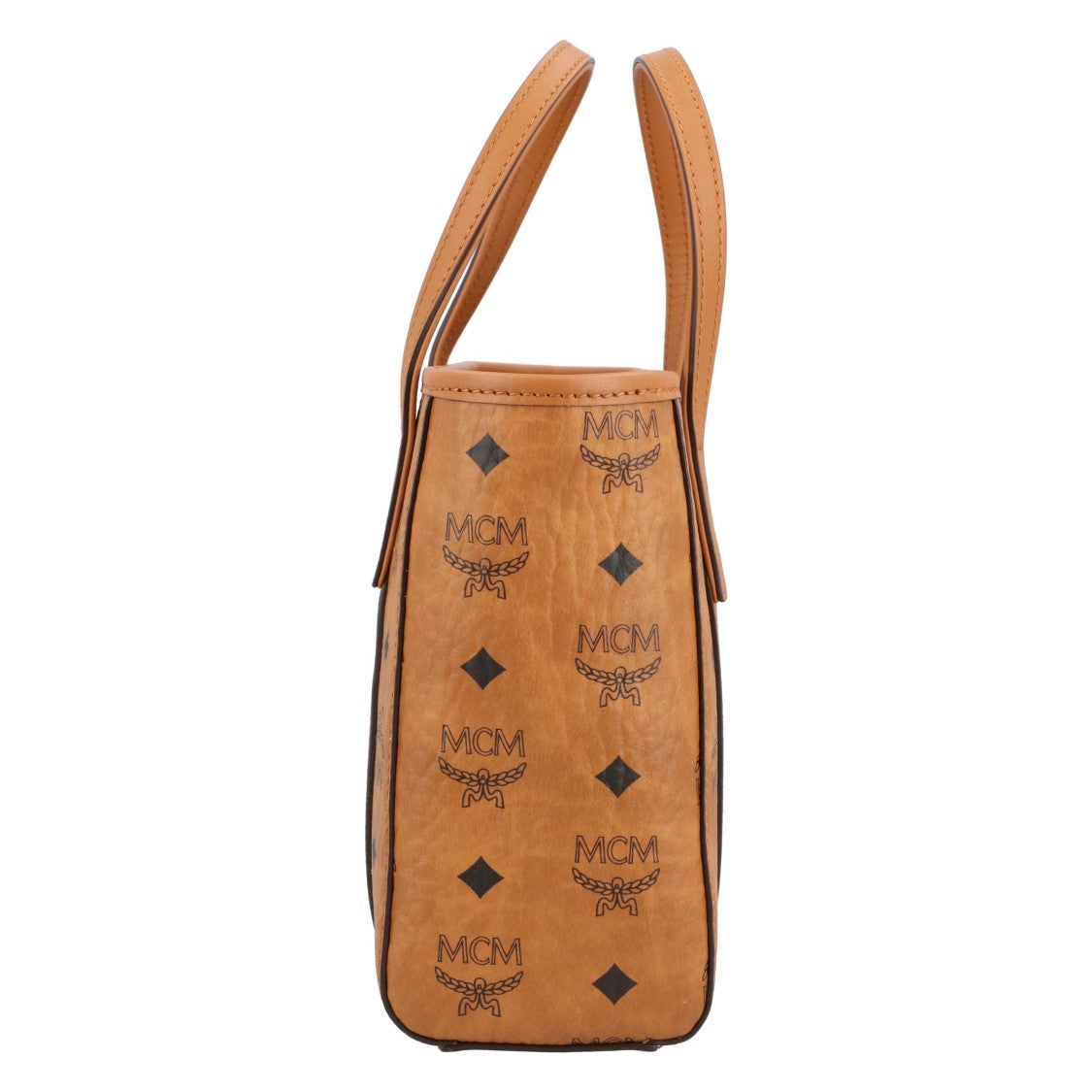 Mcm Toni Top-Zip Shopper In Visetos