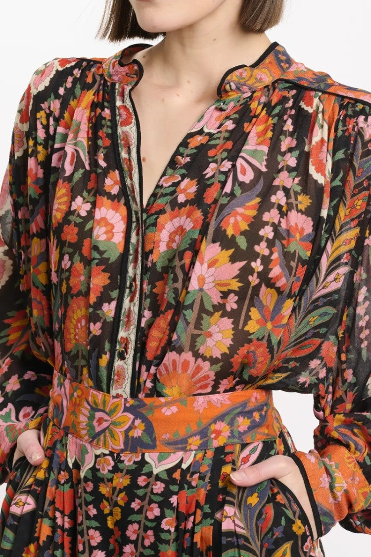 Miss June Brookie Oversized Blouse