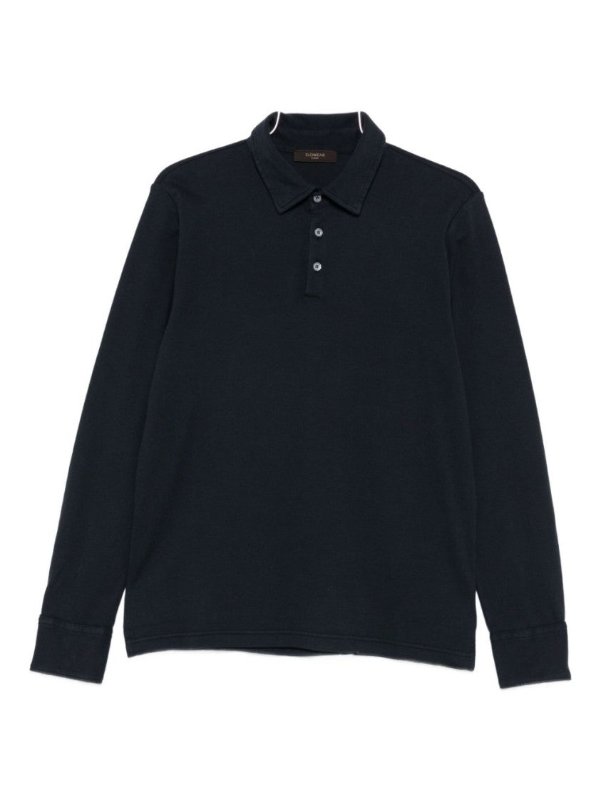 Zanone Polo Sweater With Classic Collar