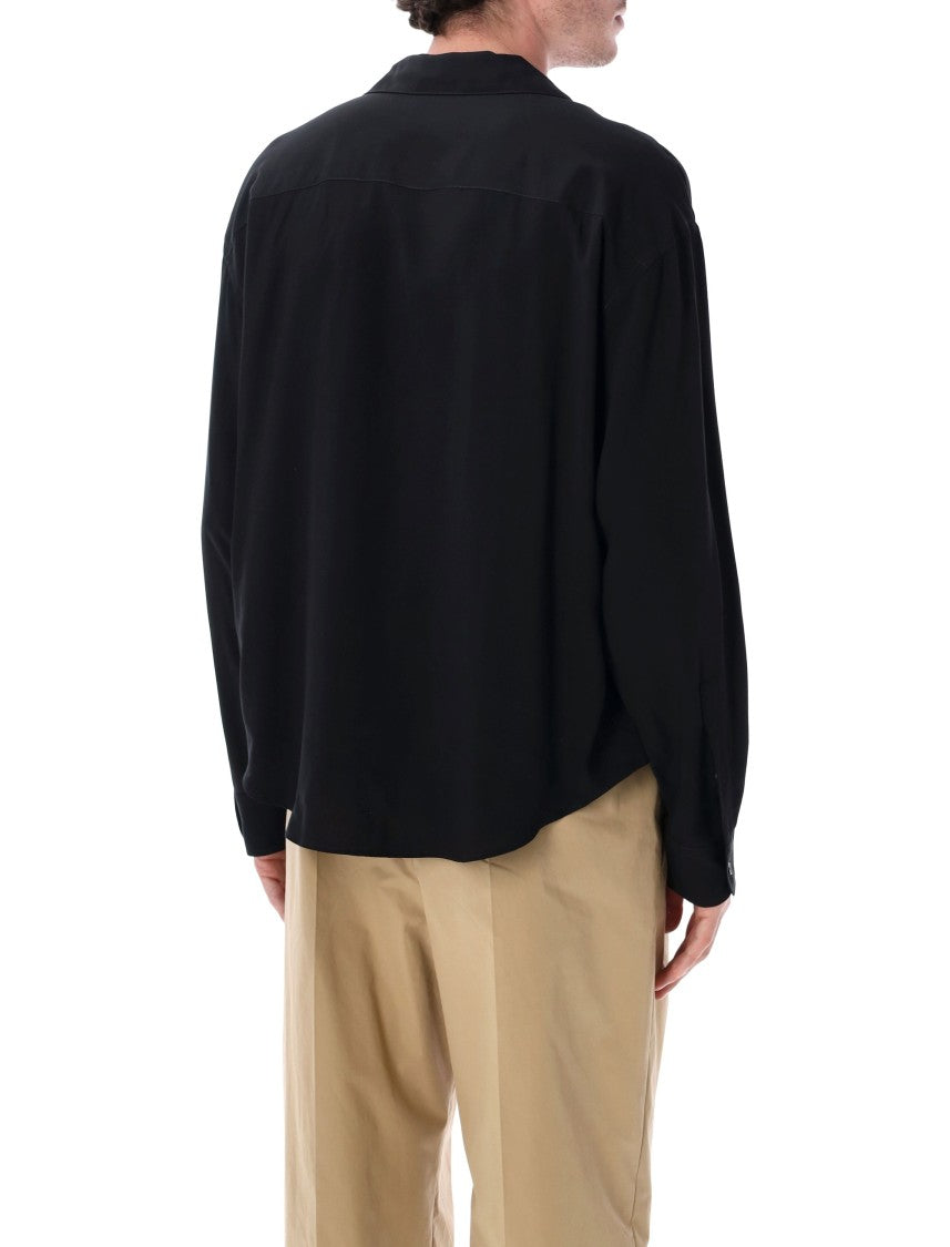 Ami Paris Fluid Finish Long Sleeve Shirt