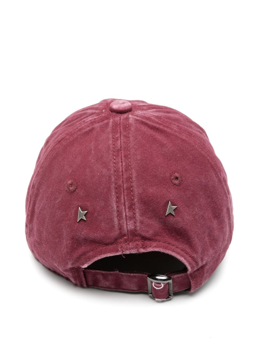 Golden Goose Black Casual Six-Panel Baseball Cap